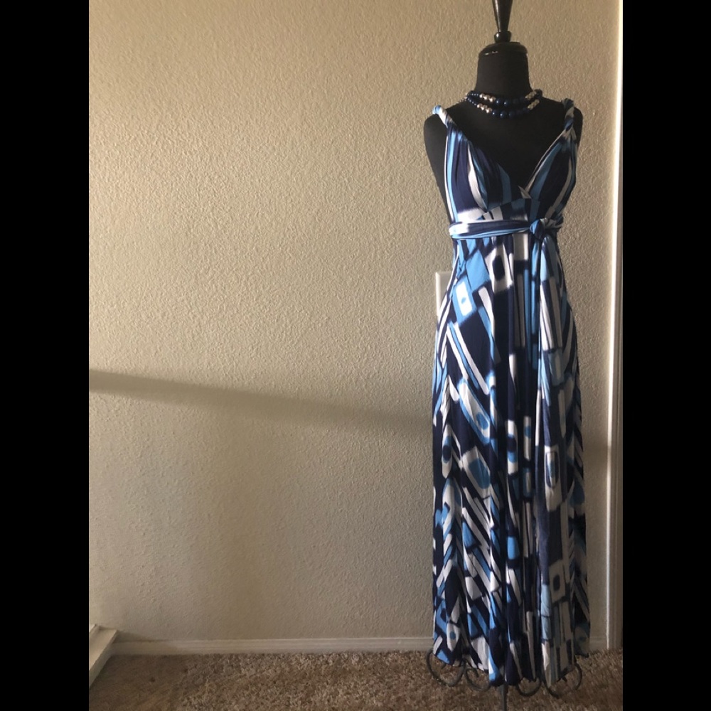 Lapis convertible dress